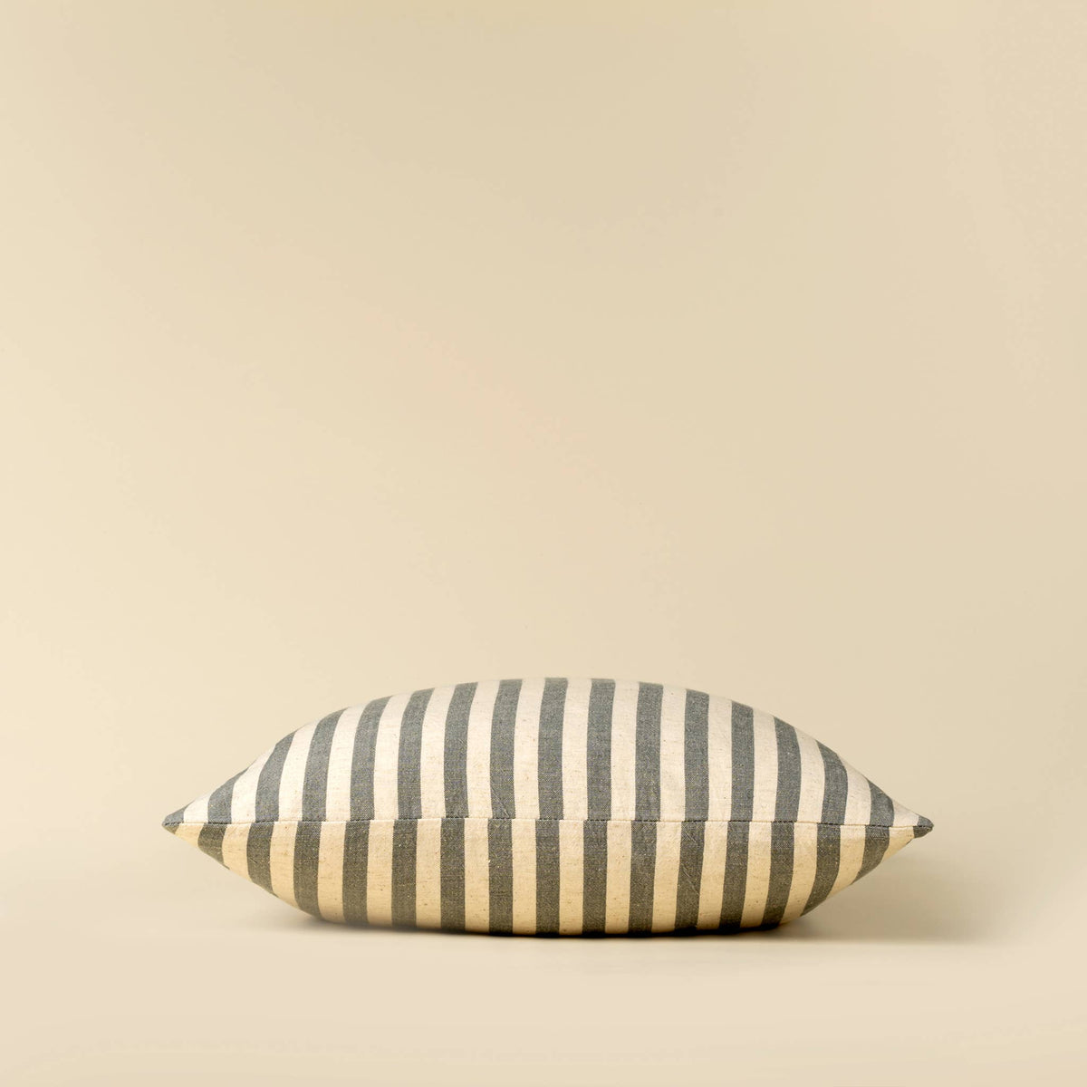 20x20 Narrow Stripe Pillow, Slate Grey