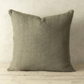 24x24 Lina Linen Pillow Mink