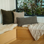 24x24 Lina Linen Pillow Avocado