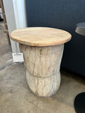 Rustic side table