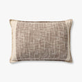 Loloi Pillow PLL0183 Brown / Ivory