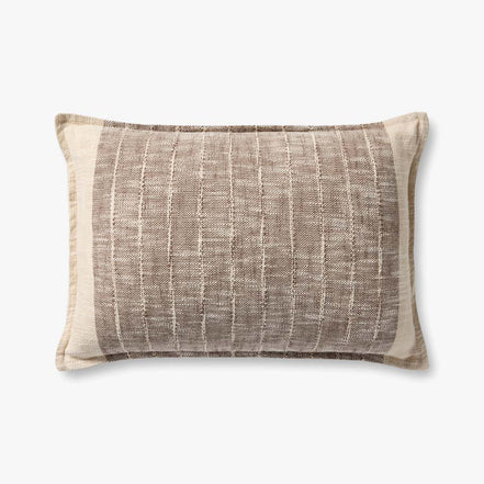 Loloi Pillow PLL0183 Brown / Ivory