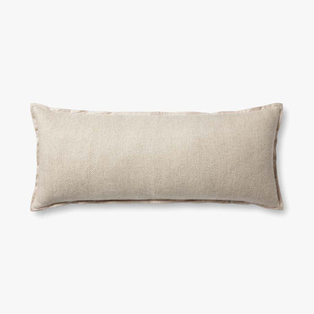 Jean Stoffer Loloi Pillow Oatmeal
