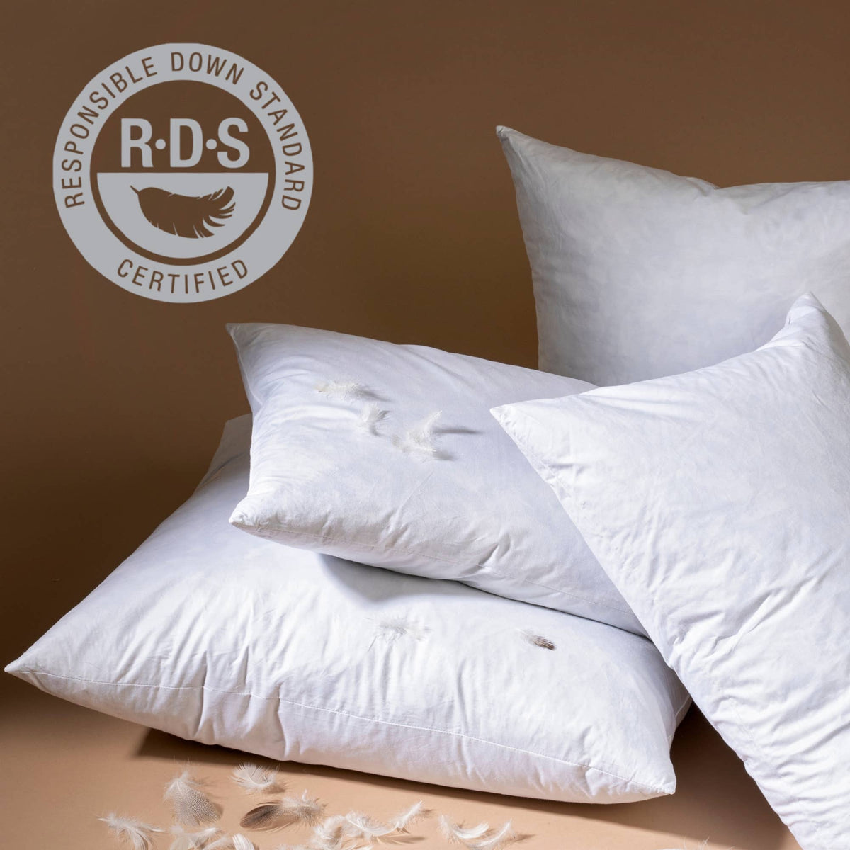 20x20 Lina Linen Pillow Ivory