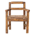 Decorative Found Reclaimed Wood Mini Chair, Heavily Distressed Finish (Each One Will Vary)