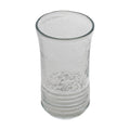12 oz. Hand-Blown Ribbed Drinking Glass