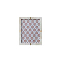 Bone Photo Frame with Brass Inlay (Holds 8" x 10" Photo)