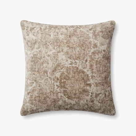 Loloi 22x22 down fill NATURAL pillow