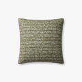 Jean Stoffer Loloi Pillow Green/Grey