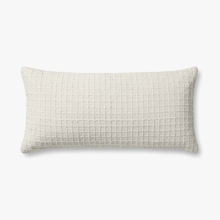 Jean Stoffer × Loloi Pillow PJS0015 Ivory