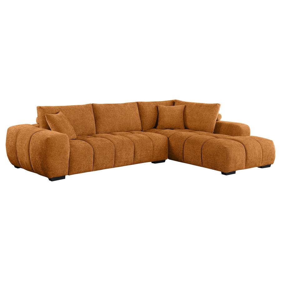 Orange Sectional