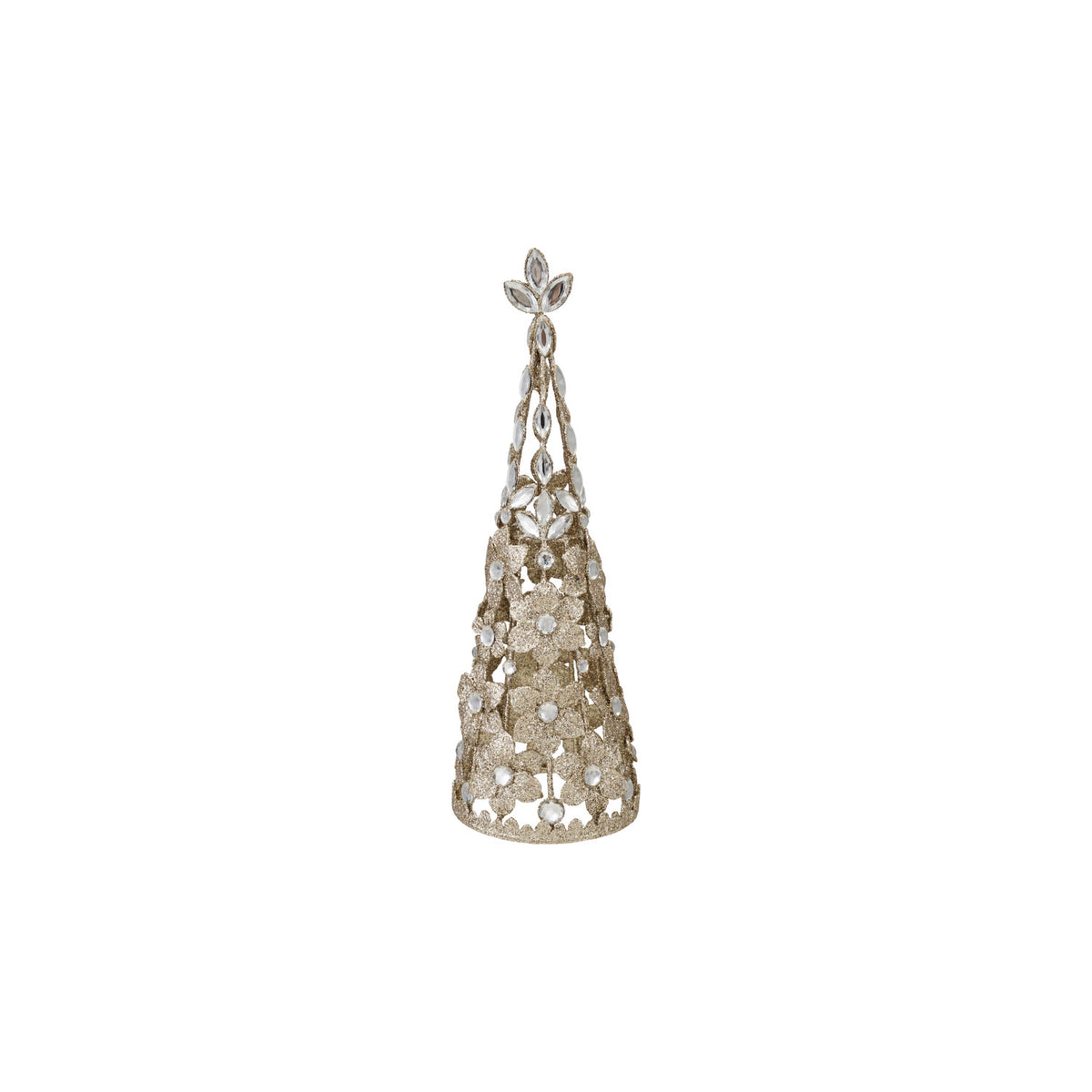 Metal Tree with Acrylic Jewels & Glitter